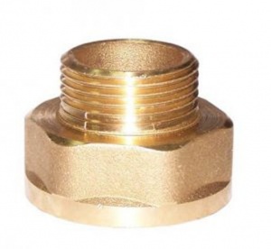 Переход 1"х1,5" ПМ латунный